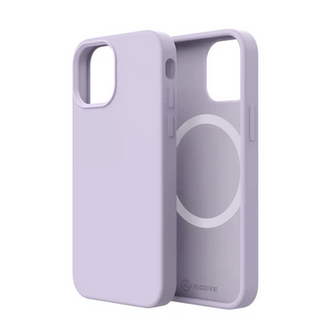 iPhone 14 Compatible Case Cover With Liquid Silicone And Compatible With MagSafe Technology - Purple